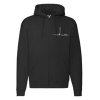 Sweat-shirt à capuche zippé Premium Vignette