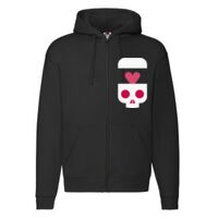 Sweat-shirt à capuche zippé Premium Vignette