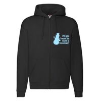 Sweat-shirt à capuche zippé Premium Vignette