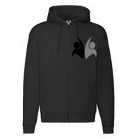 Sweat-shirt à capuche zippé Premium Vignette