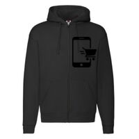 Sweat-shirt à capuche zippé Premium Vignette