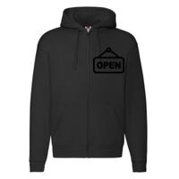 Sweat-shirt à capuche zippé Premium Vignette