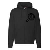 Sweat-shirt à capuche zippé Premium Vignette