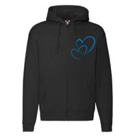 Sweat-shirt à capuche zippé Premium Vignette