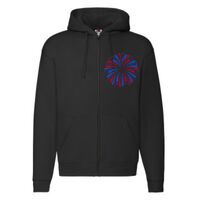 Sweat-shirt à capuche zippé Premium Vignette