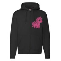 Sweat-shirt à capuche zippé Premium Vignette
