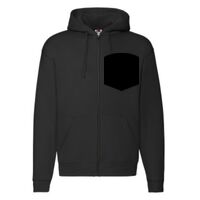 Sweat-shirt à capuche zippé Premium Vignette