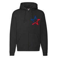 Sweat-shirt à capuche zippé Premium Vignette