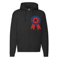 Sweat-shirt à capuche zippé Premium Vignette