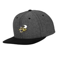 Chambray-suede snapback (6089CH) Vignette