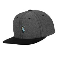 Chambray-suede snapback (6089CH) Vignette
