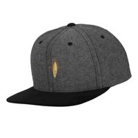 Chambray-suede snapback (6089CH) Vignette