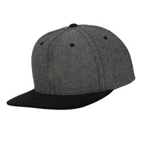 Chambray-suede snapback (6089CH) Vignette