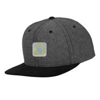 Chambray-suede snapback (6089CH) Vignette
