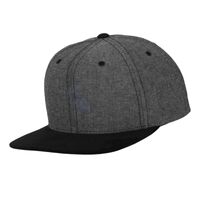 Chambray-suede snapback (6089CH) Vignette