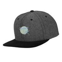 Chambray-suede snapback (6089CH) Vignette