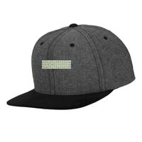 Chambray-suede snapback (6089CH) Vignette