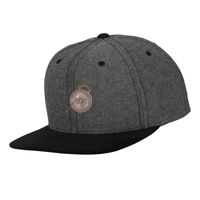 Chambray-suede snapback (6089CH) Vignette