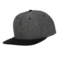 Chambray-suede snapback (6089CH) Vignette