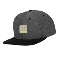 Chambray-suede snapback (6089CH) Vignette