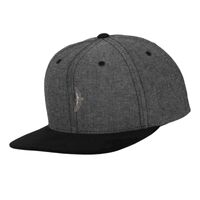 Chambray-suede snapback (6089CH) Vignette