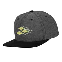 Chambray-suede snapback (6089CH) Vignette