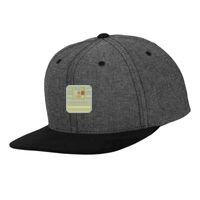 Chambray-suede snapback (6089CH) Vignette