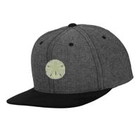 Chambray-suede snapback (6089CH) Vignette