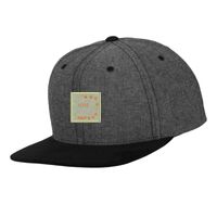 Chambray-suede snapback (6089CH) Vignette