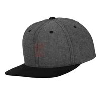 Chambray-suede snapback (6089CH) Vignette