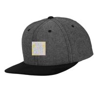 Chambray-suede snapback (6089CH) Vignette