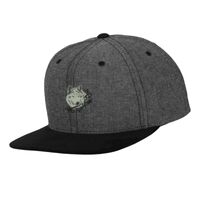 Chambray-suede snapback (6089CH) Vignette
