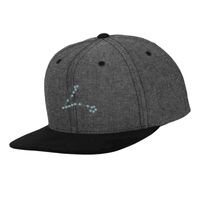 Chambray-suede snapback (6089CH) Vignette