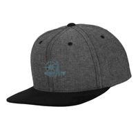 Chambray-suede snapback (6089CH) Vignette