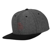 Chambray-suede snapback (6089CH) Vignette