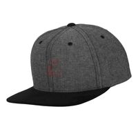Chambray-suede snapback (6089CH) Vignette