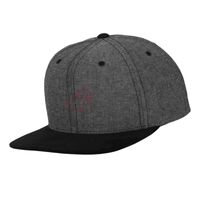 Chambray-suede snapback (6089CH) Vignette