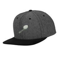 Chambray-suede snapback (6089CH) Vignette