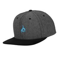 Chambray-suede snapback (6089CH) Vignette