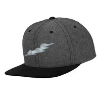 Chambray-suede snapback (6089CH) Vignette