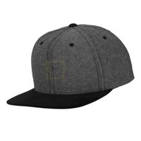 Chambray-suede snapback (6089CH) Vignette