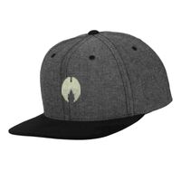 Chambray-suede snapback (6089CH) Vignette