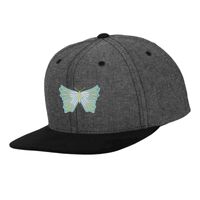 Chambray-suede snapback (6089CH) Vignette