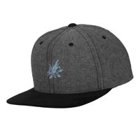 Chambray-suede snapback (6089CH) Vignette