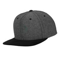 Chambray-suede snapback (6089CH) Vignette