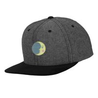 Chambray-suede snapback (6089CH) Vignette