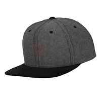 Chambray-suede snapback (6089CH) Vignette