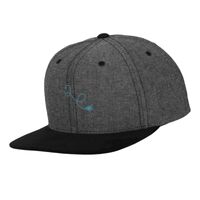 Chambray-suede snapback (6089CH) Vignette