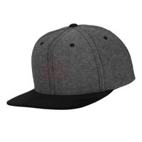 Chambray-suede snapback (6089CH) Vignette