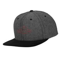 Chambray-suede snapback (6089CH) Vignette